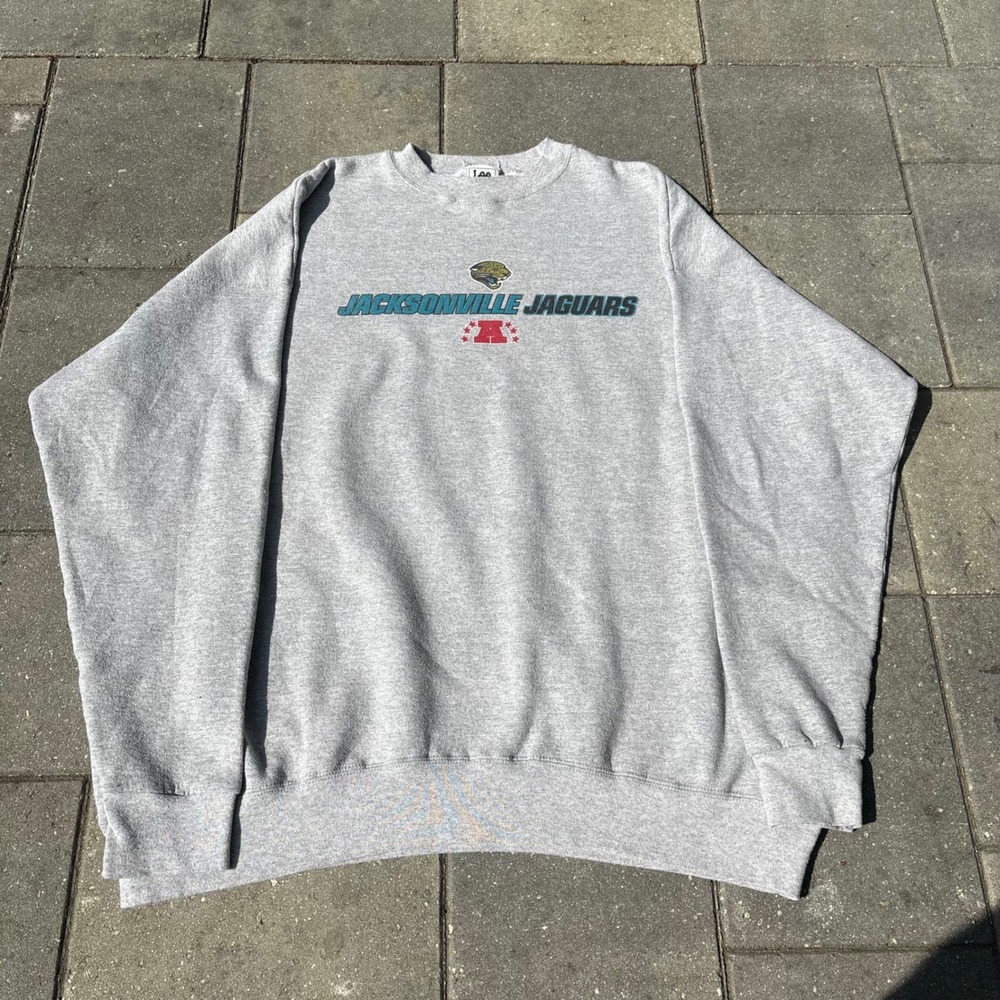 Vintage Lee Sport Jacksonville Jaguars NFL Sweatshirt Mens  Crewneck Size XL